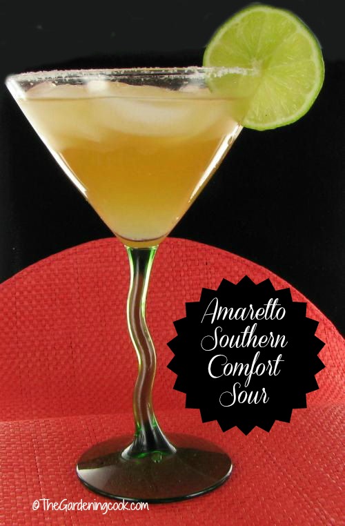 Amaretto Southern Comfort Sour Cocktail
